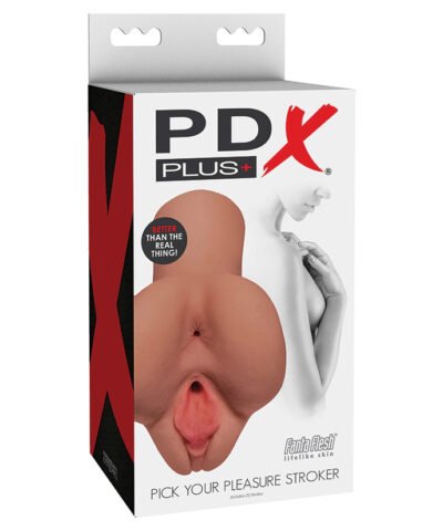 PDX Plus Pick Your Pleasure Stroker – Realistic Dual-Entry Tunnel